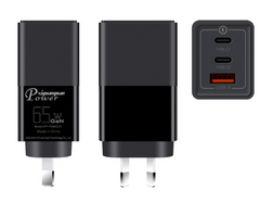 65W Fast Phone Charger Multiport Type C USB For Laptop
