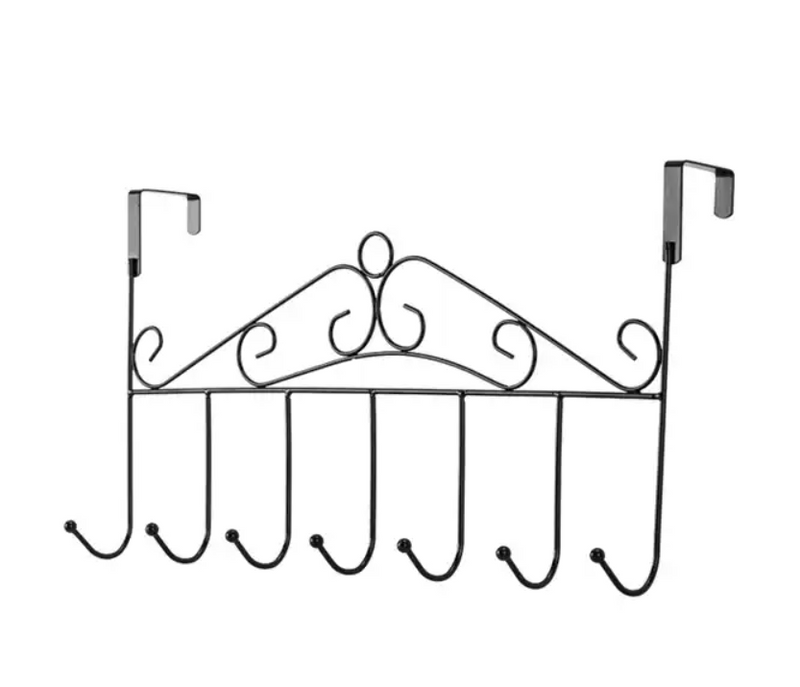 Bathroom Hat Coat Clothes Hooks Rack Storage Holder