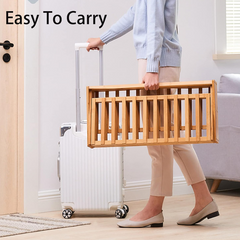 Shoe Storage Wooden Foldable Shoe Rack