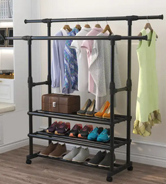 Cloth Rack With Layers For Shoe Rack