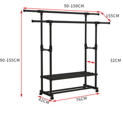 Cloth Rack With Layers For Shoe Rack