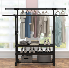 Cloth Rack With Layers For Shoe Rack