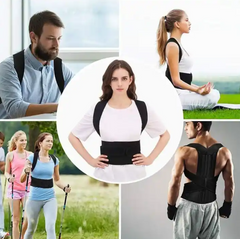 Adjustable Back Support Strap Belt