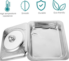 Stainless Steel Hotel Buffet Stove Food Dish Chefing Dish
