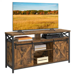 TV Entertainment Unit TV Cabinet VASAGLE Supports 85 inch TV