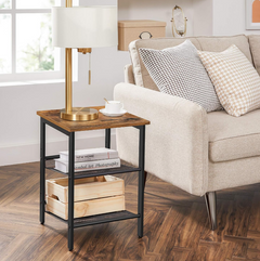 Bedside Table Set of 2 PCs Vasagle