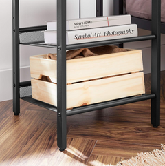 Bedside Table Set of 2 PCs Vasagle