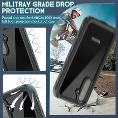 Samsung Galaxy A54 Waterproof Case with Built- in Screen Protector