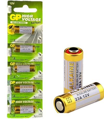 12V 23A Alkaline Battery 5pcs/pack
