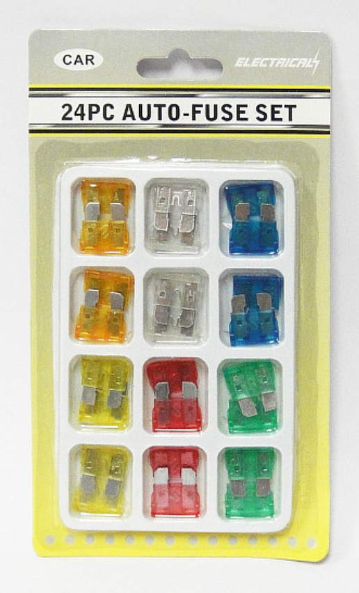 Car Fuse Set - 24 PC set