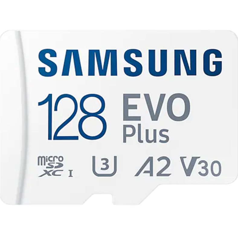 Samsung 128GB Micro SD with Adapter
