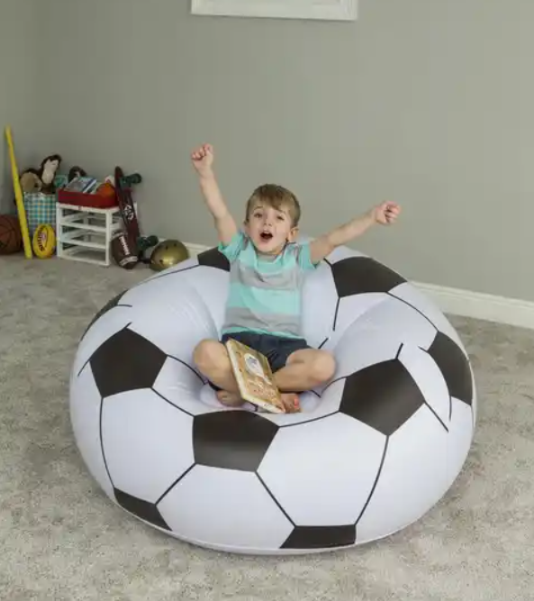Bestway Beanless Soccer Ball Chair Sofa