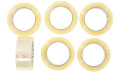 6 Rolls of Clear Packaging Tape