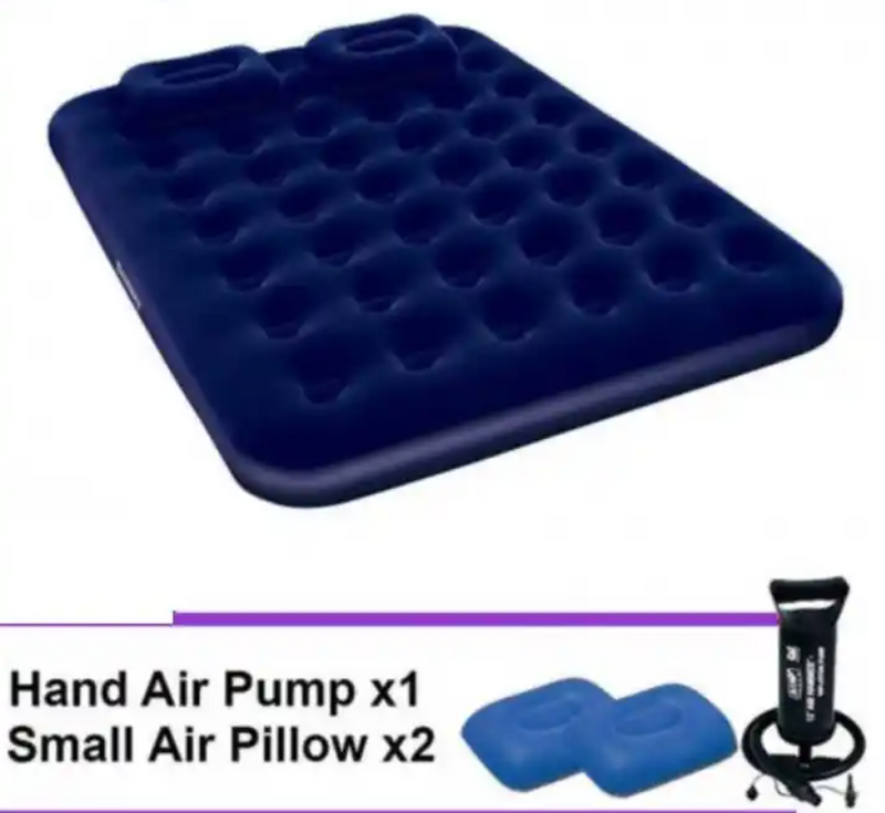 Bestway Double (Extra) Flocked Air Mattress Set