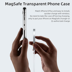 MagSafe Wireless Charging Shockproof Protective Case for iPhone 8 Plus