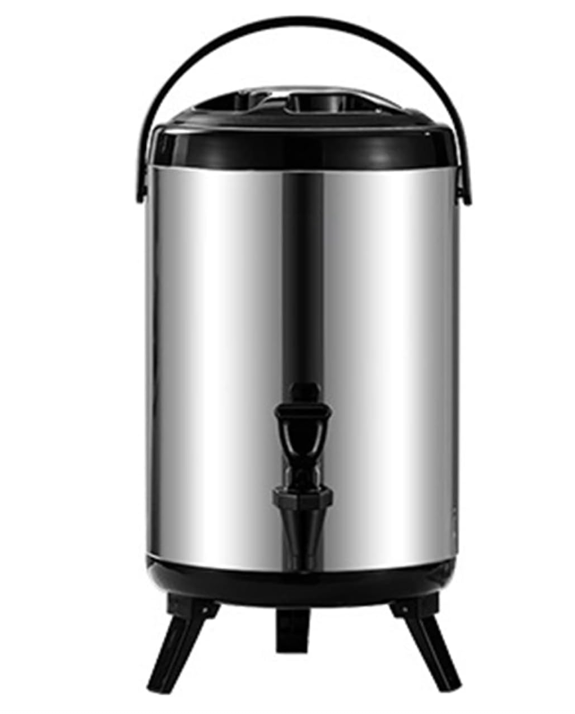 Stainless Steel Thermos Soup Food Warmer Black
