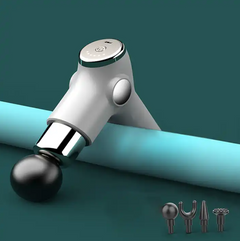 Mini Massage Gun with 4 Massage Heads