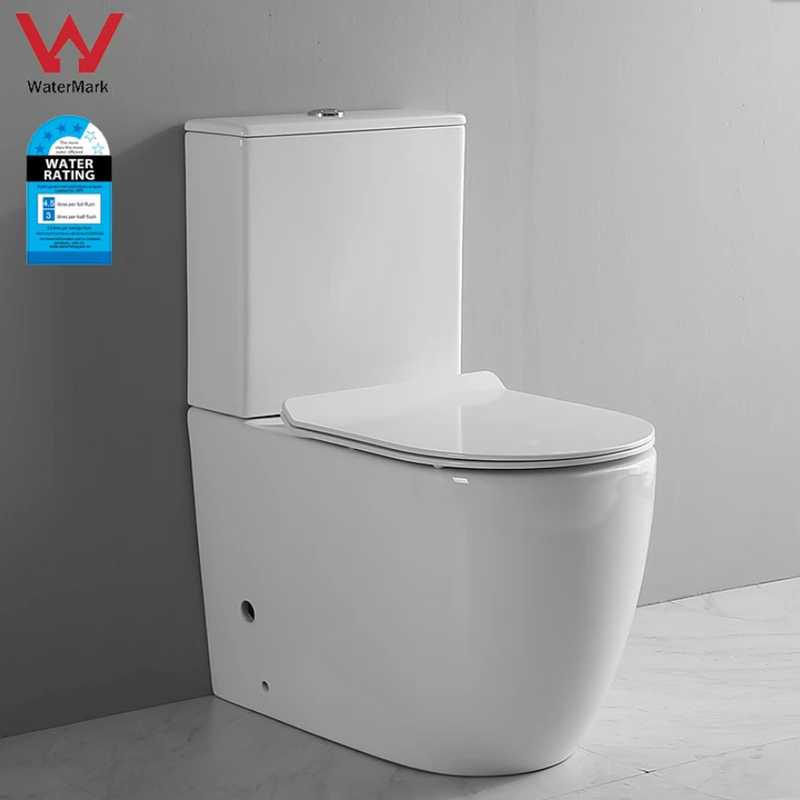 Back-to-Wall Toilet Suite Rimless