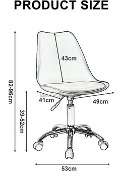 Office Chair Dining Chair Set of 4 Pcs