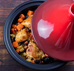 Induction Bottom Tajine Cast Iron Morocco Tajin Pot