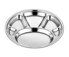 Stainless Steel Dinner Plate 35 cm