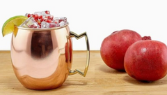 Beer Water Juice Drink Copper Mug Cup Rose Gold Cup