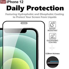 iPhone 12 Tempered Glass Screen Protector