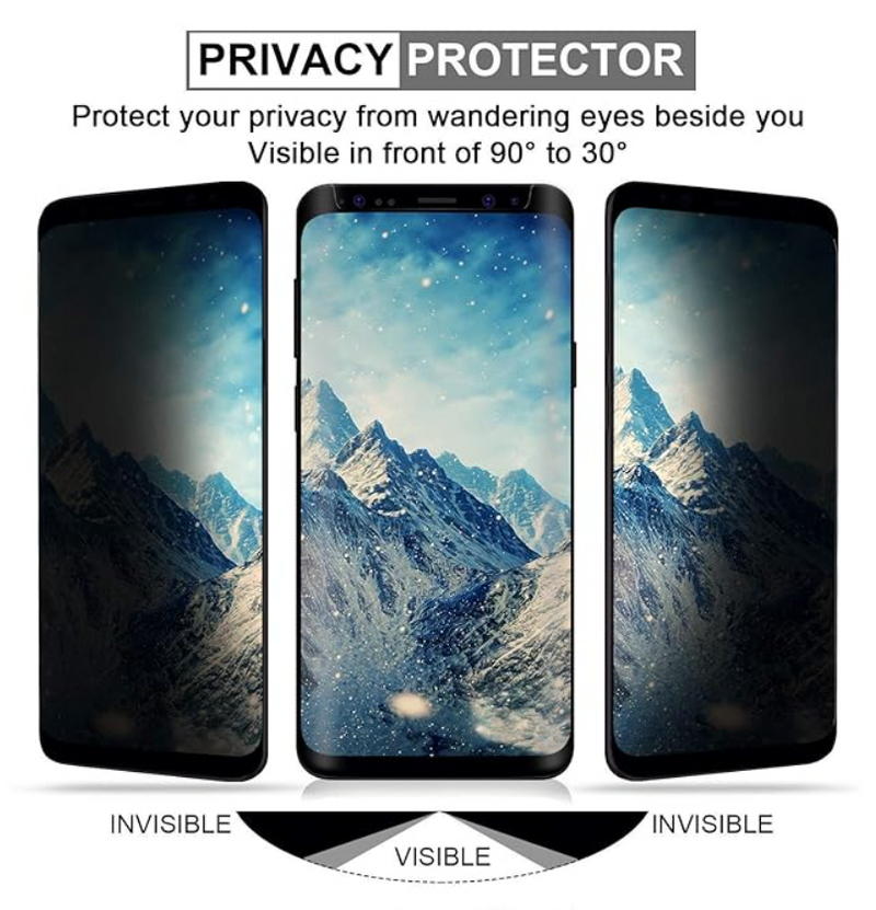 Samsung Galaxy S9 Plus Privacy Glass Screen Protector