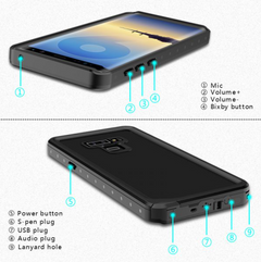Samsung Galaxy Note 9 Waterproof Shockproof Case