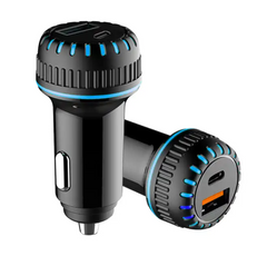 3.1 A Dual Ports Type C And USB Car Phone Charger Fast Charger