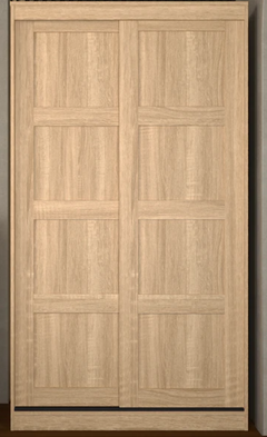 Sliding Door Space Saver Wardrobe Cloth Wardrobe