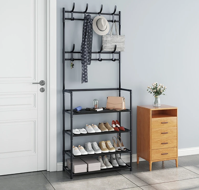 Coat Hanger Shoes Rack