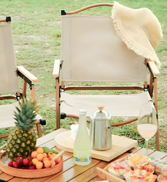 Camping Chair Folding Chair Set of 4 PCs