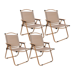 Camping Chair Folding Chair Set of 4 PCs
