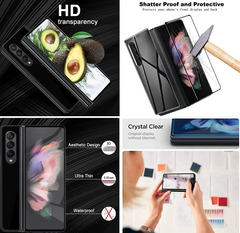 Samsung Galaxy  Z Fold 4 Glass Screen Protector Full Glue