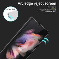 Samsung Galaxy  Z Fold 5 Glass Screen Protector Full Glue
