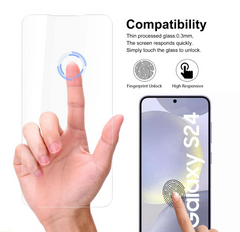 Samsung Galaxy S24 UV Glue Glass Screen Protector