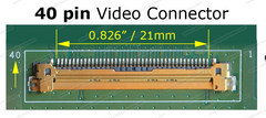 13.3 Inch Replacement Laptop Screen LCD 40 Pin Screen