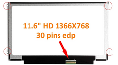 11.6 Inch Replacement Laptop Screen LCD HD Screen