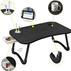 Folding Laptop Table Stand USB Ports