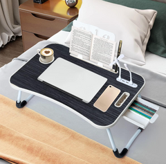 Folding Laptop Table Stand USB Ports