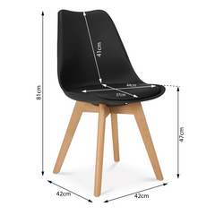 Dinning Chair 4 Pcs Set