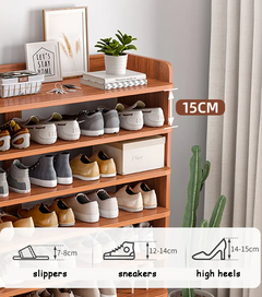 Wooden Shoe Rack