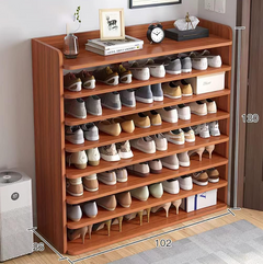Wooden Shoe Rack