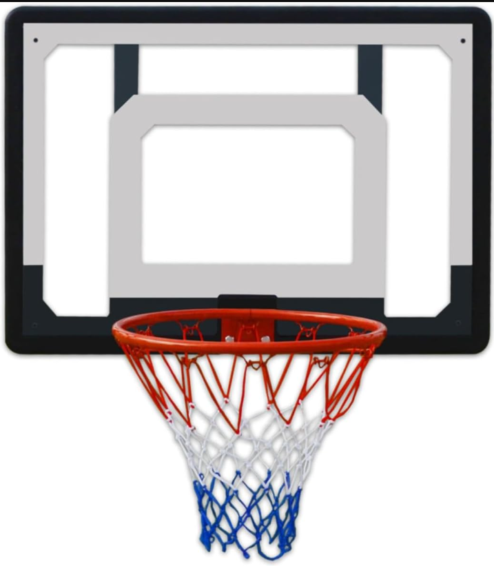 Basketball Hoop Backboard Over The Door 82x58CM