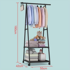 Cloth Coat Hanger with wheels Cloth Rack