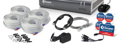 2 Camera 4 Channel 1080p Full HD DVR Spotlight Security System | SWDVK-445804WL
