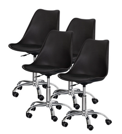 Office Chair Dining Chair Set of 4 Pcs