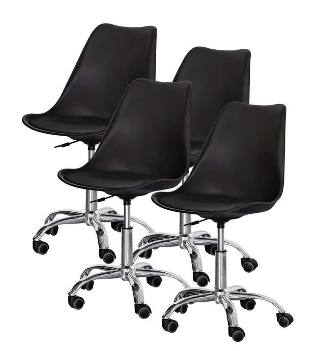 Office Chair Dining Chair Set of 4 Pcs