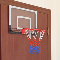 Basketball Hoop Ring with Ball Over the Door